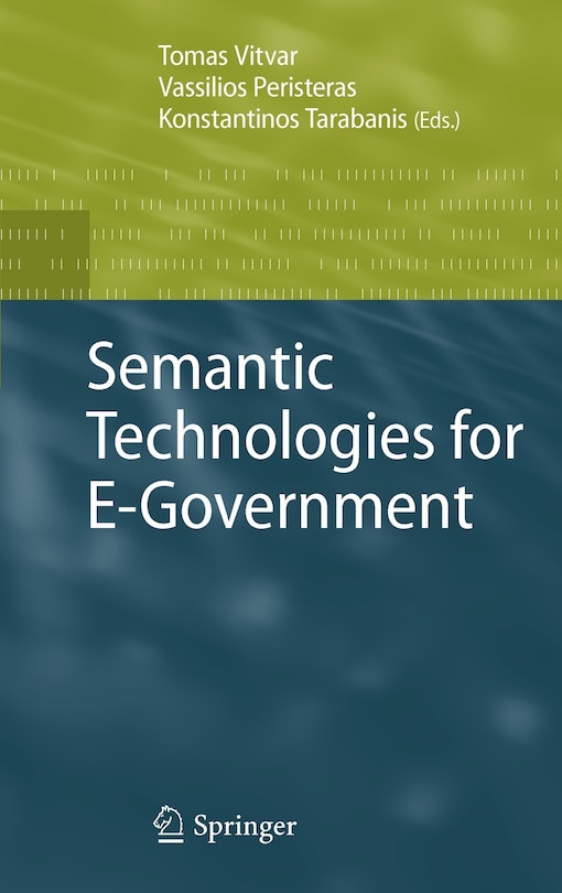 Front cover_Semantic Technologies for E-Government