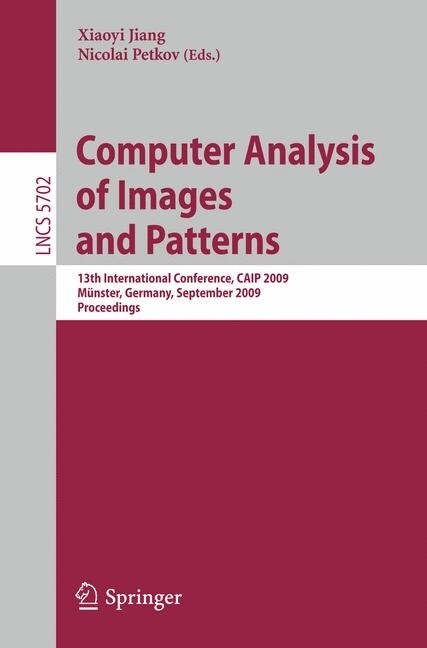 Couverture_Computer Analysis of Images and Patterns