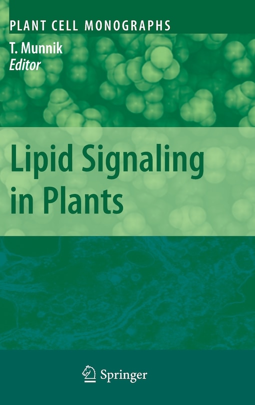 Front cover_Lipid Signaling in Plants