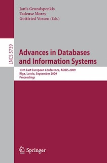 Front cover_Advances in Databases and Information Systems