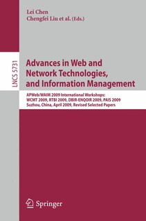 Front cover_Advances in Web and Network Technologies and Information Management