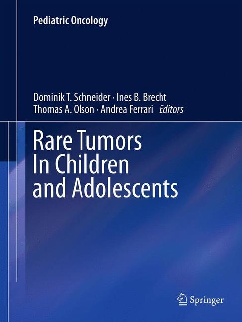Front cover_Rare Tumors In Children and Adolescents