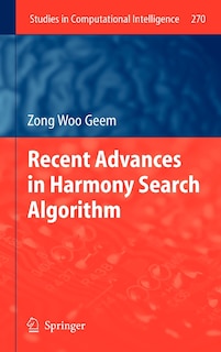 Couverture_Recent Advances In Harmony Search Algorithm
