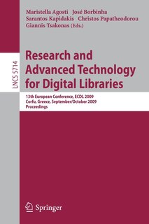 Couverture_Research and Advanced Technology for Digital Libraries