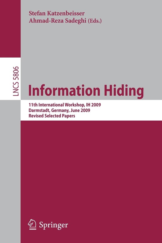 Front cover_Information Hiding