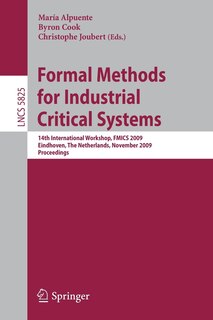 Front cover_Formal Methods for Industrial Critical Systems