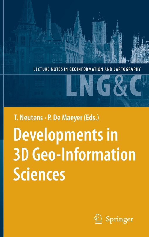Front cover_Developments in 3D Geo-Information Sciences
