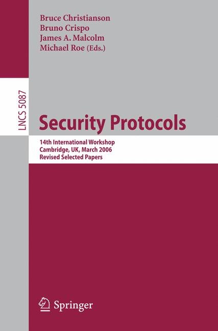 Front cover_Security Protocols