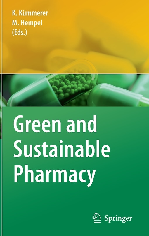 Front cover_Green and Sustainable Pharmacy