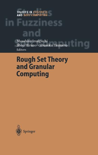Couverture_Rough Set Theory and Granular Computing
