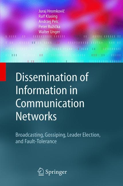 Front cover_Dissemination of Information in Communication Networks