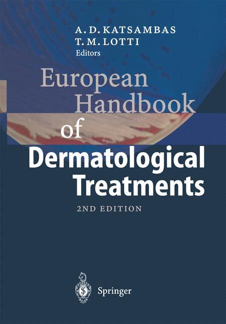 Front cover_European Handbook of Dermatological Treatments