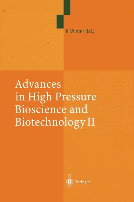 Front cover_Advances in High Pressure Bioscience and Biotechnology II