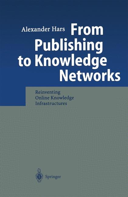 Couverture_From Publishing to Knowledge Networks