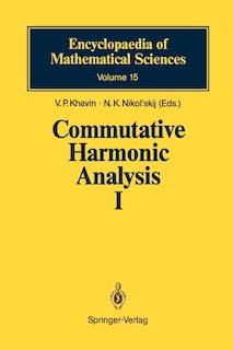 Couverture_Commutative Harmonic Analysis I