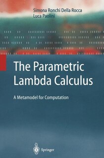 Front cover_The Parametric Lambda Calculus