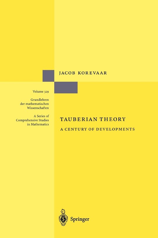 Couverture_Tauberian Theory