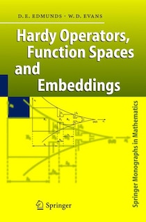Couverture_Hardy Operators, Function Spaces and Embeddings