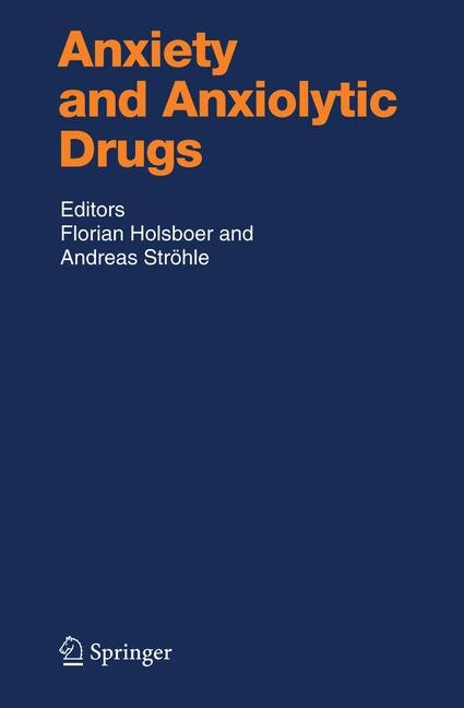 Front cover_Anxiety and Anxiolytic Drugs