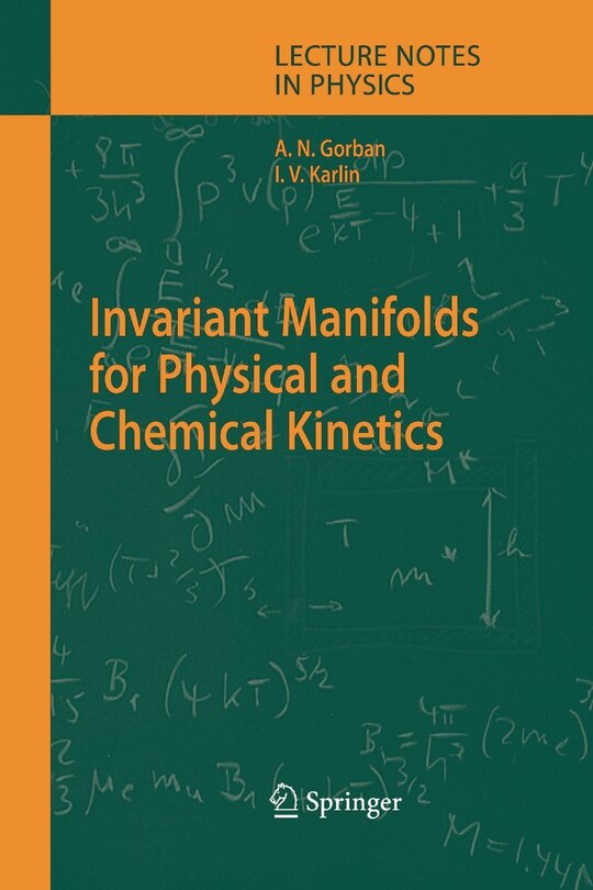 Couverture_Invariant Manifolds for Physical and Chemical Kinetics