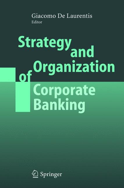Front cover_Strategy and Organization of Corporate Banking