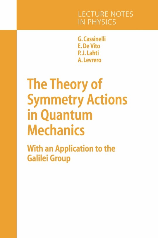 Couverture_The Theory of Symmetry Actions in Quantum Mechanics