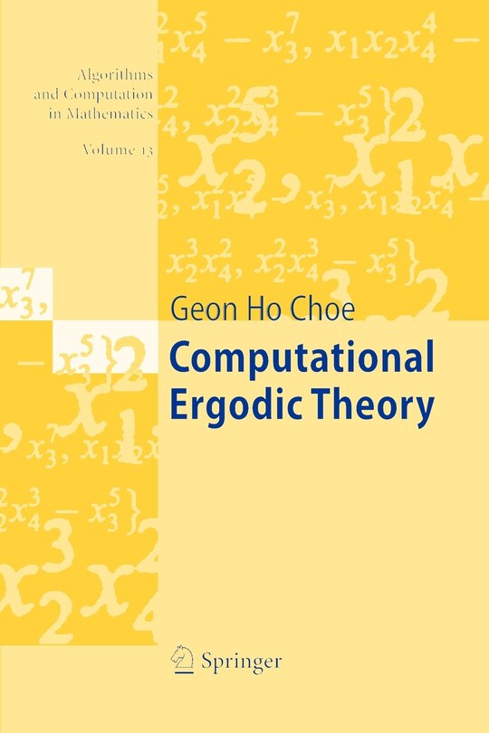 Front cover_Computational Ergodic Theory