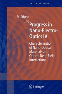 Couverture_Progress in Nano-Electro Optics IV