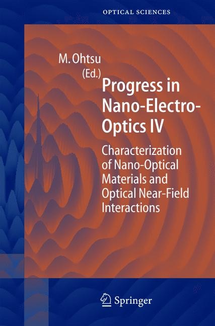 Couverture_Progress in Nano-Electro Optics IV