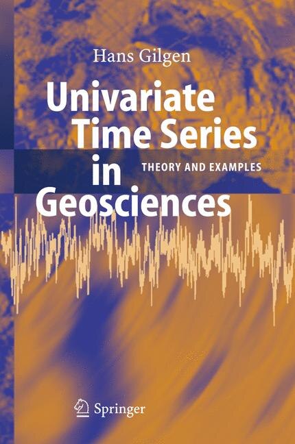 Front cover_Univariate Time Series in Geosciences