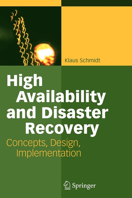 Front cover_High Availability and Disaster Recovery