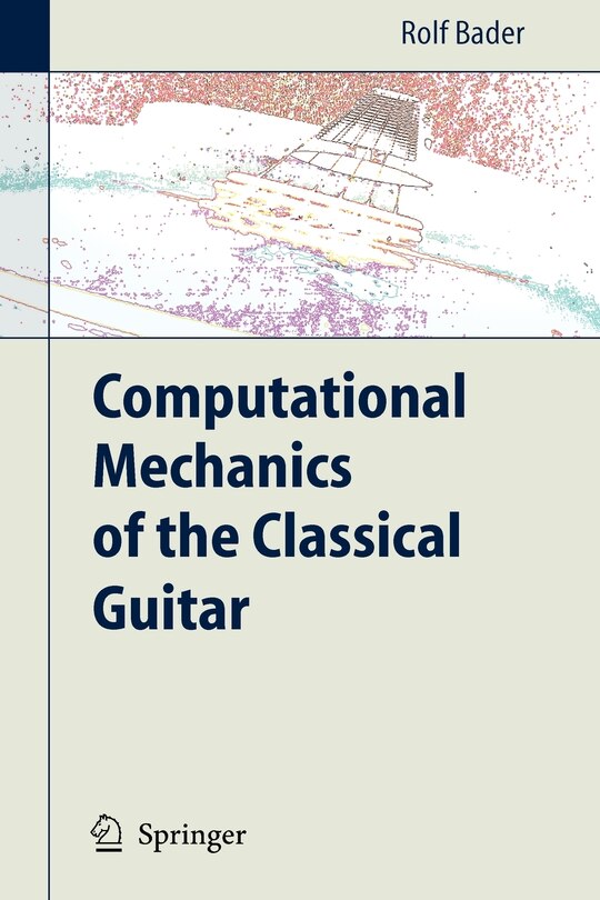 Couverture_Computational Mechanics of the Classical Guitar