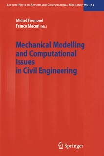 Front cover_Mechanical Modelling and Computational Issues in Civil Engineering