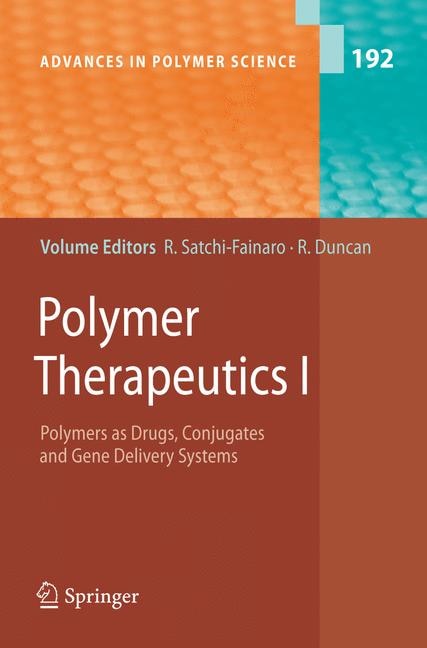 Couverture_Polymer Therapeutics I