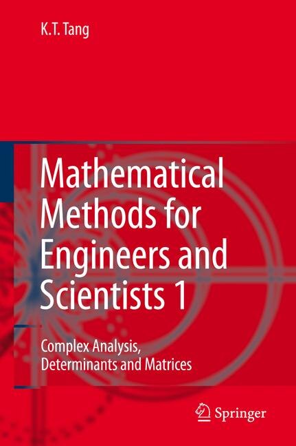 Front cover_Mathematical Methods for Engineers and Scientists 1