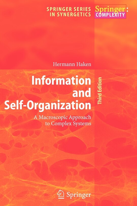 Front cover_Information and Self-Organization