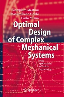 Front cover_Optimal Design of Complex Mechanical Systems