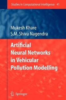 Front cover_Artificial Neural Networks in Vehicular Pollution Modelling