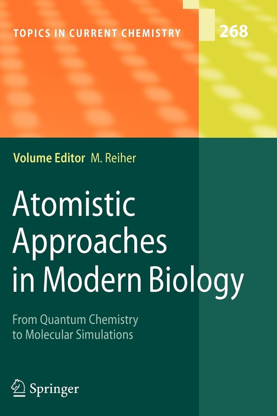 Couverture_Atomistic Approaches in Modern Biology