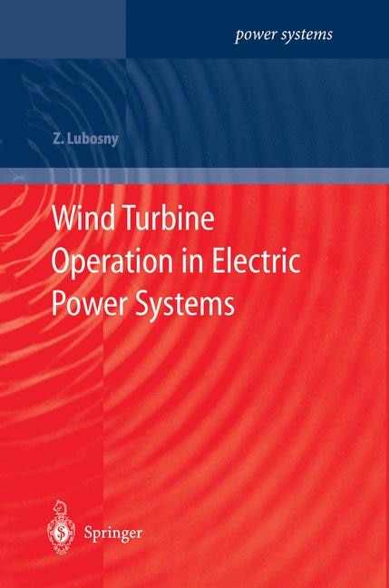 Couverture_Wind Turbine Operation in Electric Power Systems