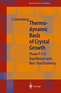 Couverture_Thermodynamic Basis of Crystal Growth