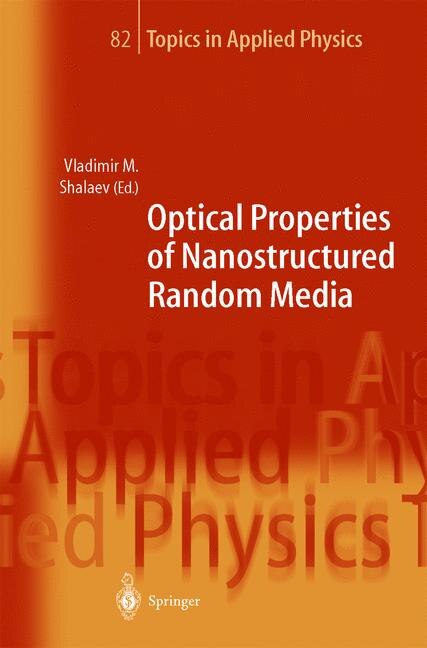 Couverture_Optical Properties of Nanostructured Random Media