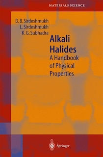 Front cover_Alkali Halides