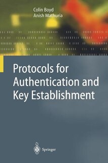 Front cover_Protocols for Authentication and Key Establishment