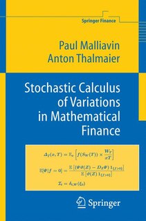 Front cover_Stochastic Calculus of Variations in Mathematical Finance