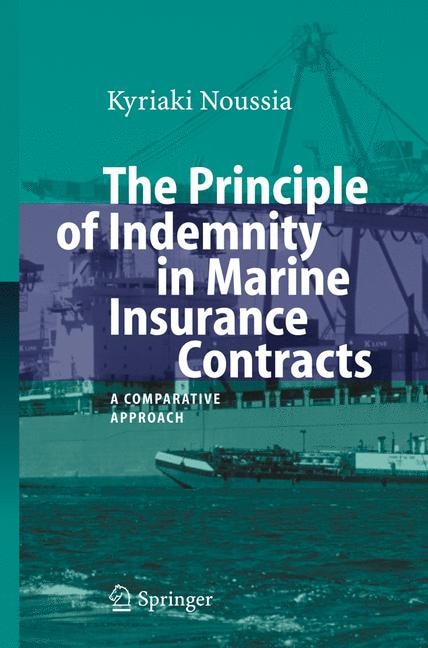 Couverture_The Principle of Indemnity in Marine Insurance Contracts