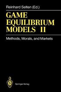 Front cover_Game Equilibrium Models II