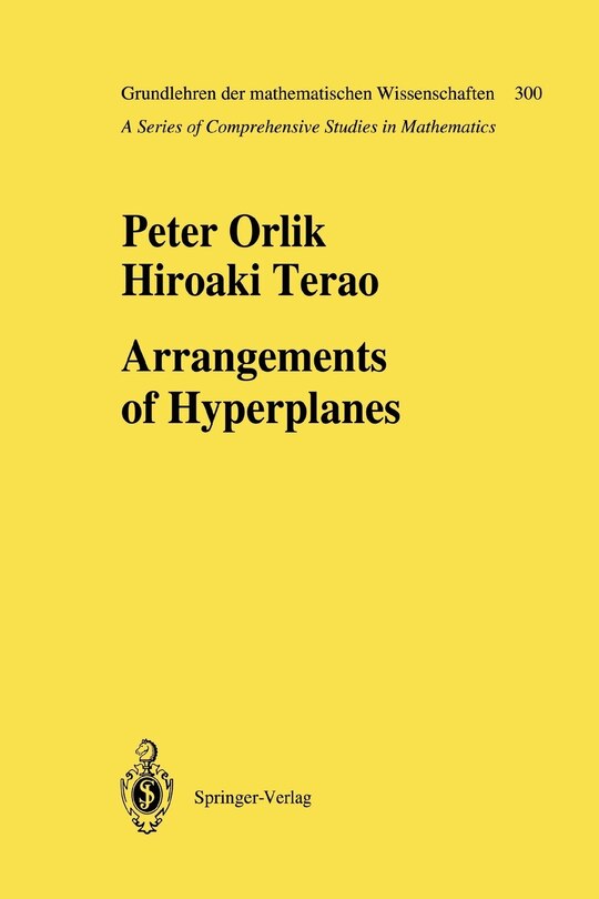 Front cover_Arrangements of Hyperplanes