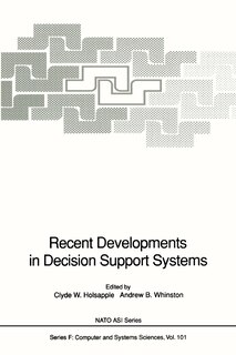 Couverture_Recent Developments in Decision Support Systems
