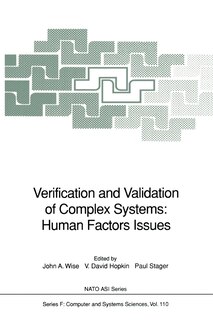 Front cover_Verification And Validation Of Complex Systems